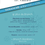 Brunch Nealina, premier dimanche du mois